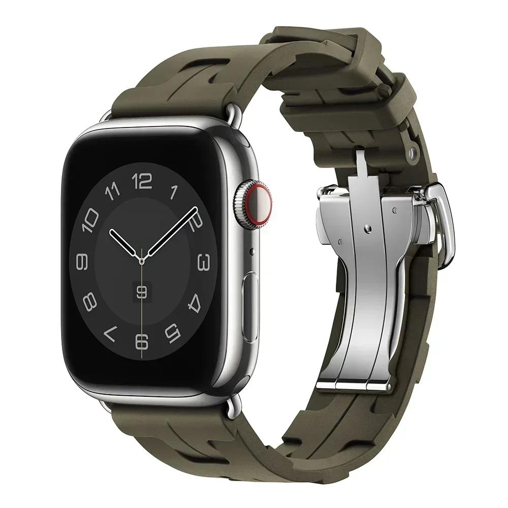 

Ремінець Kilim Single Tour для Apple Watch Band Ultra 2 49мм 44мм 45мм 40мм 42мм 38мм 41мм 46мм шкіряний Браслет iWatch 10 9 8 46мм 38 40 41 S10 42MM