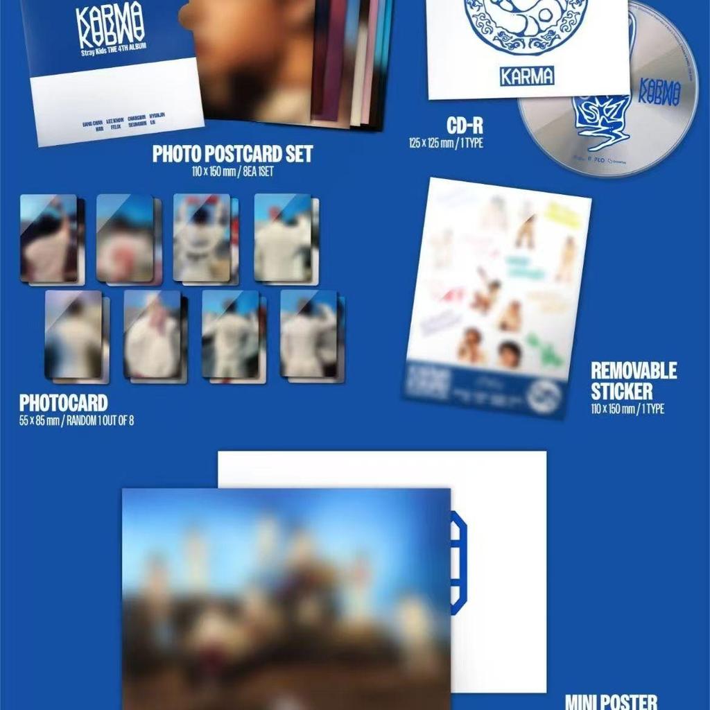Stray Kids KARMA štvrtý album (darček na predobjednávku v cene)