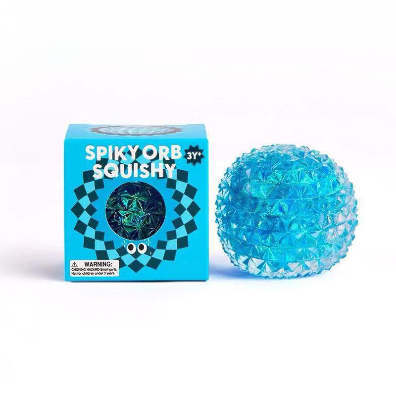 Nieuwe Squishy Maltose Diamant Glanzende Bal Knijpspeeltje Schattige Stressverlichtende Bal Langzame Veerkracht Emotionele Ontlading Squishies Speelgoed