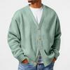Men's Loose Casual Minimalist Cardigan , Long Sleeve Daily Wear