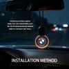 TVHW5 Šviečiantis akrilinis pakabukas Automobilio dekoras Galinio vaizdo veidrodžio priedai BMW M 1 3 4 5 6 7 serijoms X1 X3 X4 X5 G20 G38 F48 E36 E39