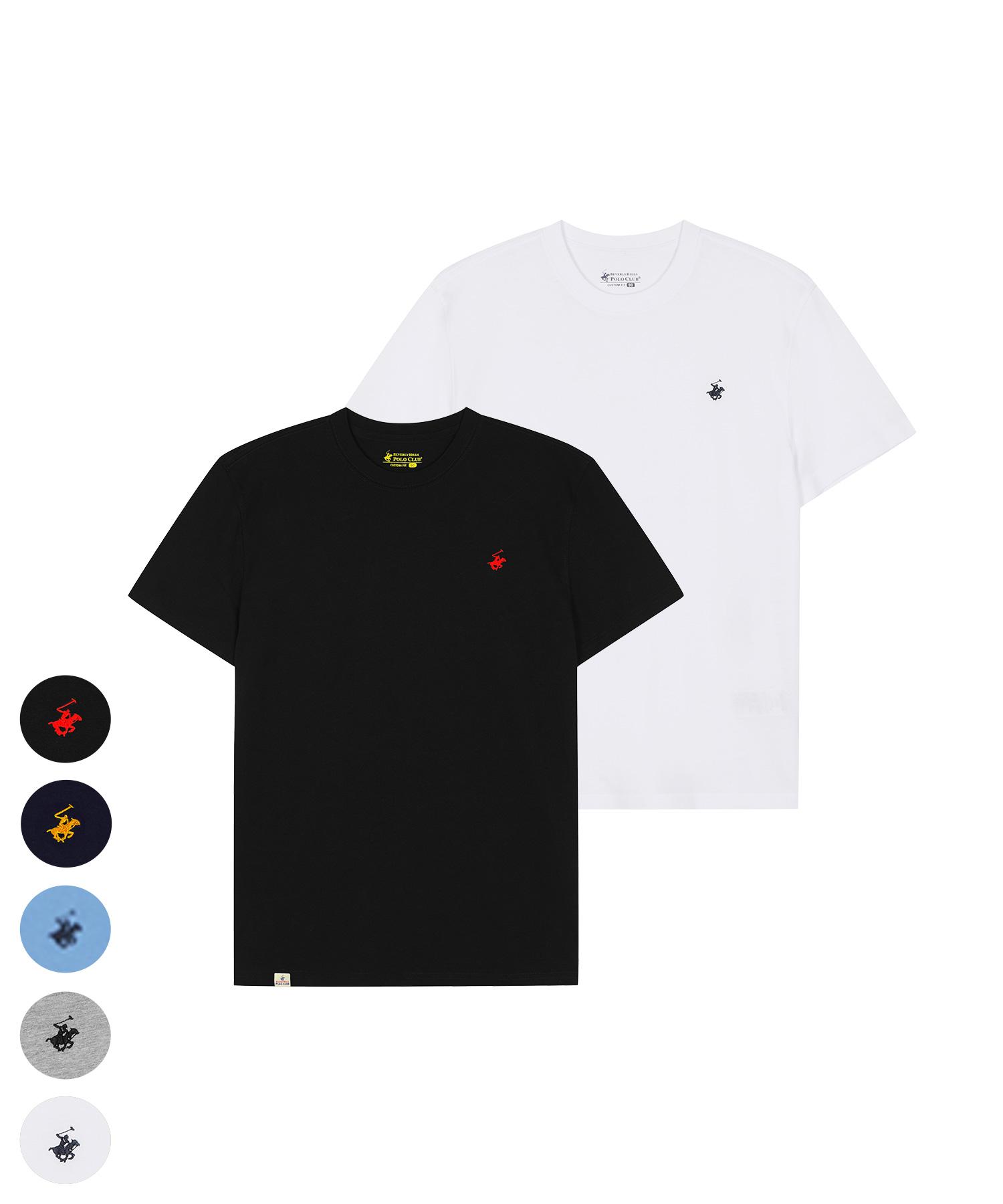 BHPOLOCLUB [2Pack] Men`S Pure Cotton Short