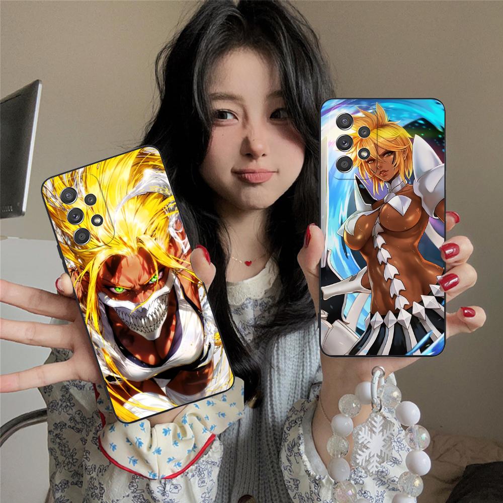 Bleach Tier Harribel Cell Phone Case for Samsung Galaxy A56 55 54 53 52 51 36 35 34 23 16 15 5G Colorful Cover Luxury Cellphones