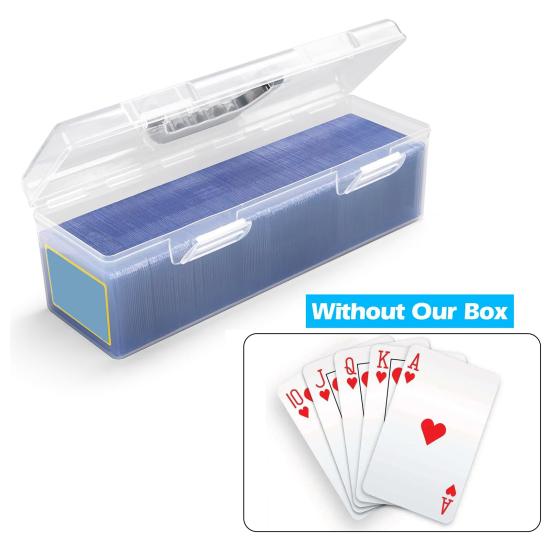 Průhledný úložný box na kaligrafické nástroje s protiskluzovou rukojetí, velká kapacita, prachotěsný, design se zámkem, zesílená přezka, kontejner na karty, hraní