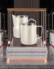 304 Stainless Steel Milk Frothing Pitcher with Spout - Thickened for Professional Latte Art