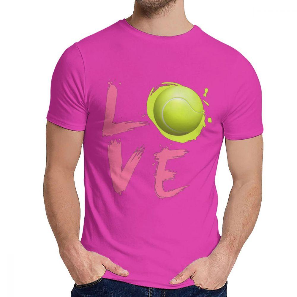Man S Tee Shirt Tennis Pickleball Team Love Sport Good Cotton Graphic Man S O Neck