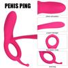Penisringe Vibrator für Männer Sexspielzeug für Paare Prostata-Massagegerät 10 Geschwindigkeiten Fernbedienung Cockring Klitorisstimulator Erwachsenenprodukte