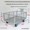Heavy-Duty Folding Mesh Warehouse Cart