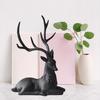 Creative Craft Deer Decoration Holiday Tabletop Ornaments Sculpture For Standing