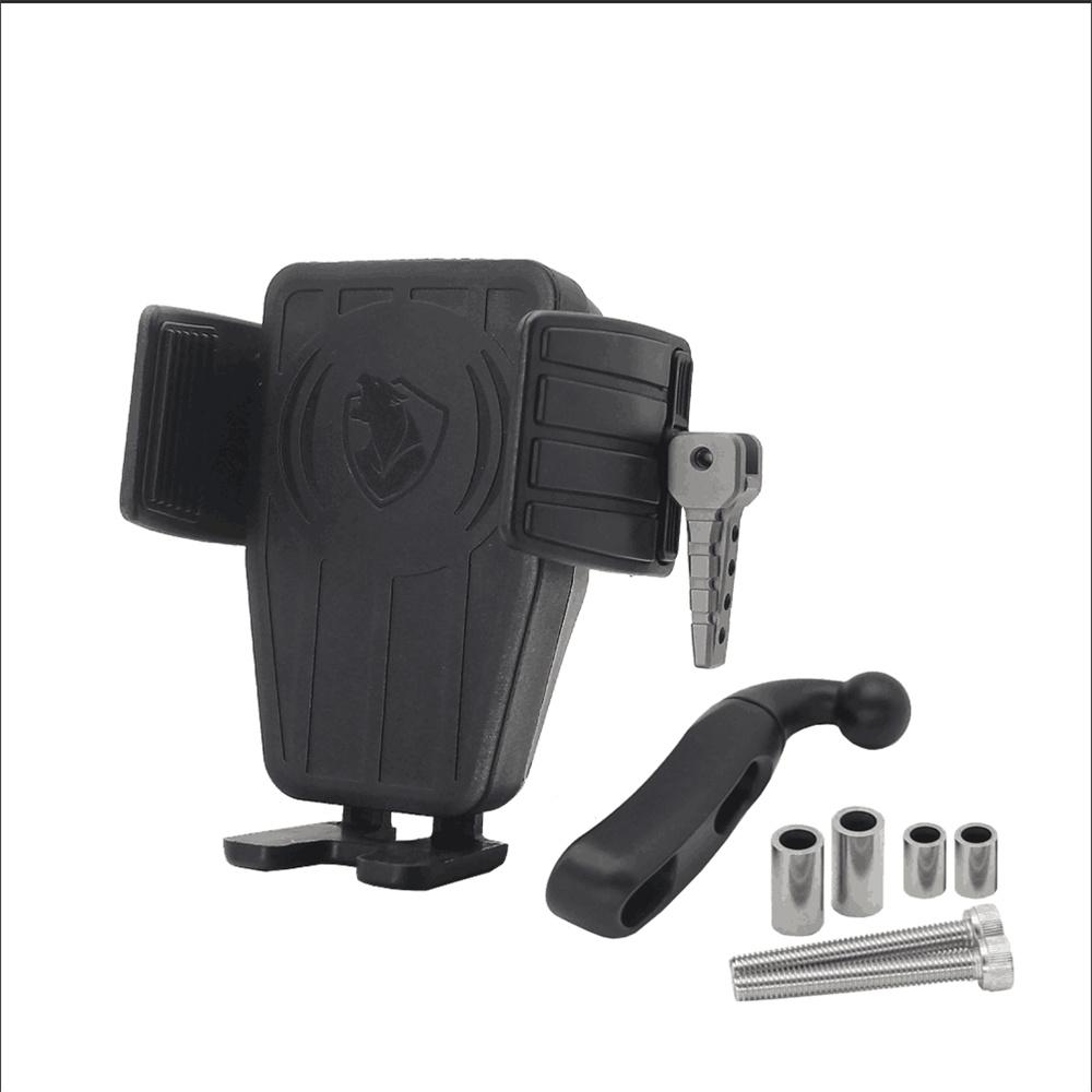 1pc 15W Wireless Charging Motorcycle Phone Holder Fast Charger Bracket for Honda