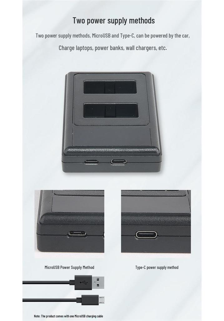 Canon EOS RP 750D 760D 800D 77D M3 M5 M6 Compatible LPE17 Charger