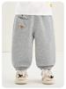 Kaka Panda Kids' Trendy Spring Pants - Unisex Casual Long Pants for Toddlers & Children