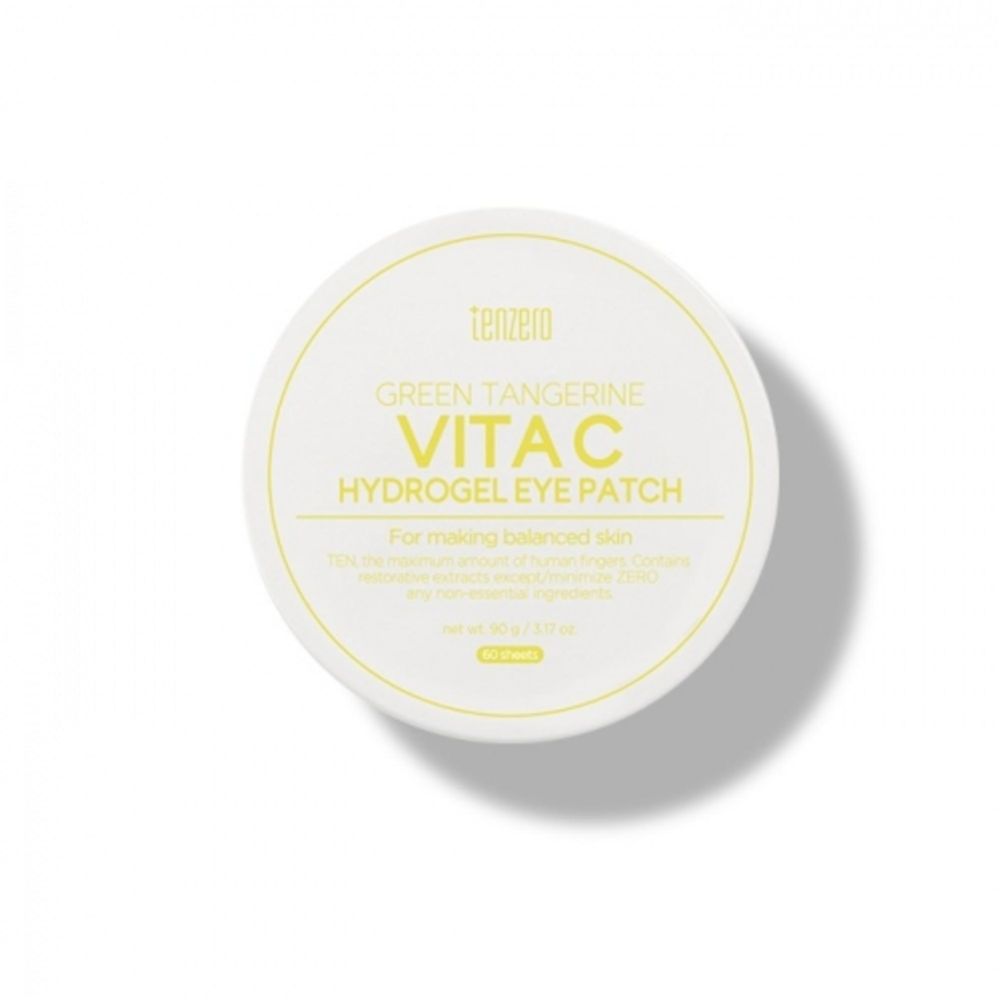 TENZERO Green Tangerine Vita C Hydrogel Eye Patch 60 Sheets