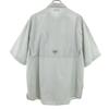Columbia Outdoors Short Sleeve Button Down Shirt L Gray Men's Used