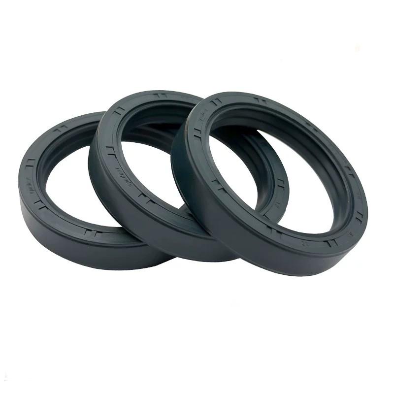 Three Lip,Enhanced Version of TC+ Skeleton Oil Seal,Framed Oil Seal,Rubber Rotary Shaft Lip Seal,Nitrile Butadiene Rubber(NBR)