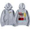 Japanese Science Fiction Cartoon Movie Anime Akira Shotaro Kaneda Graphic Zipper Hoodie Men Clothing Oversized Zip Up Hoodies
