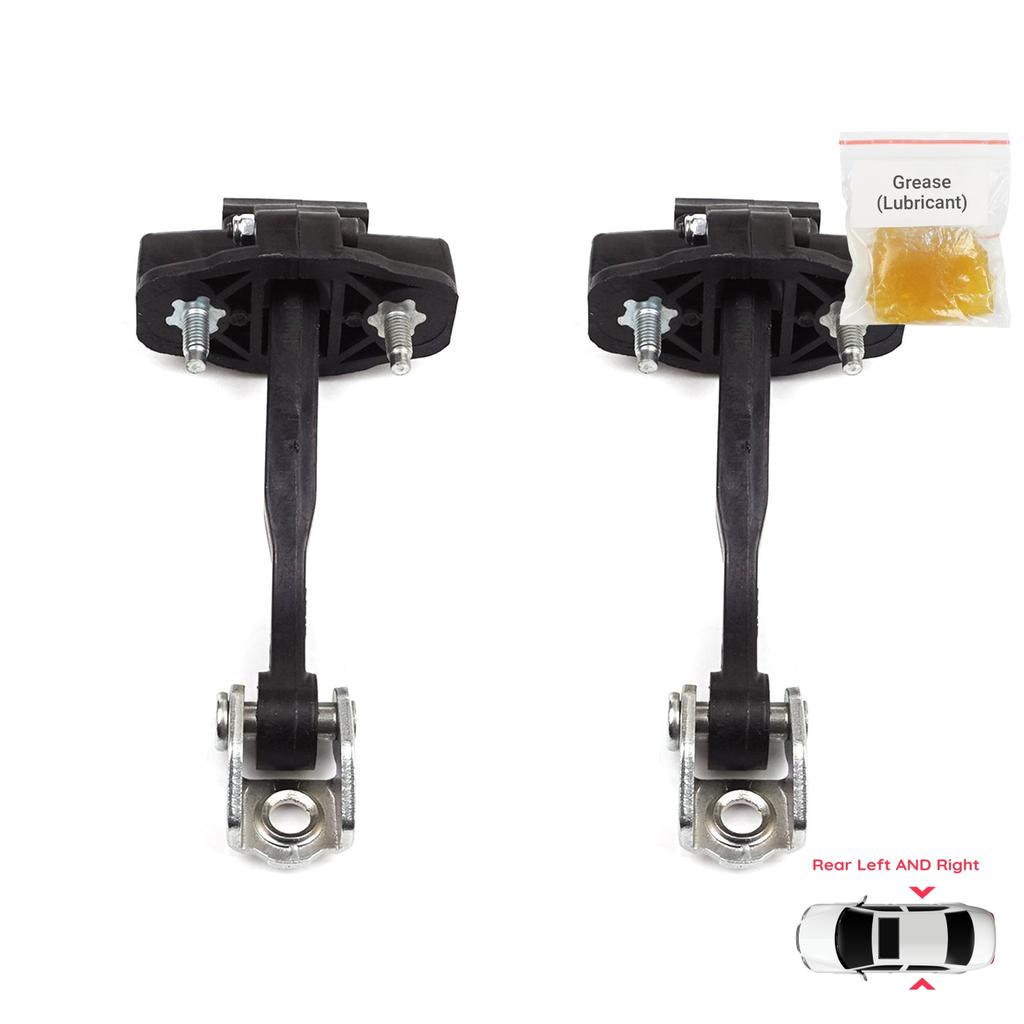 EDP1291-1 2 Pieces Rear Door Hinge Stop Check Strap Limiter for Lancia Ypsilon MK3 846 312 2011-2024 5-Door HB 51917798
