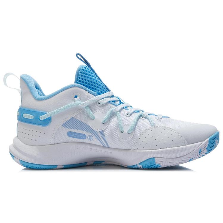 Li Ning Speed Team Textile, Synthetic Leather Cushioning Slip Resistant Abrasion Resistant Rebound Low Top ABPR045-4