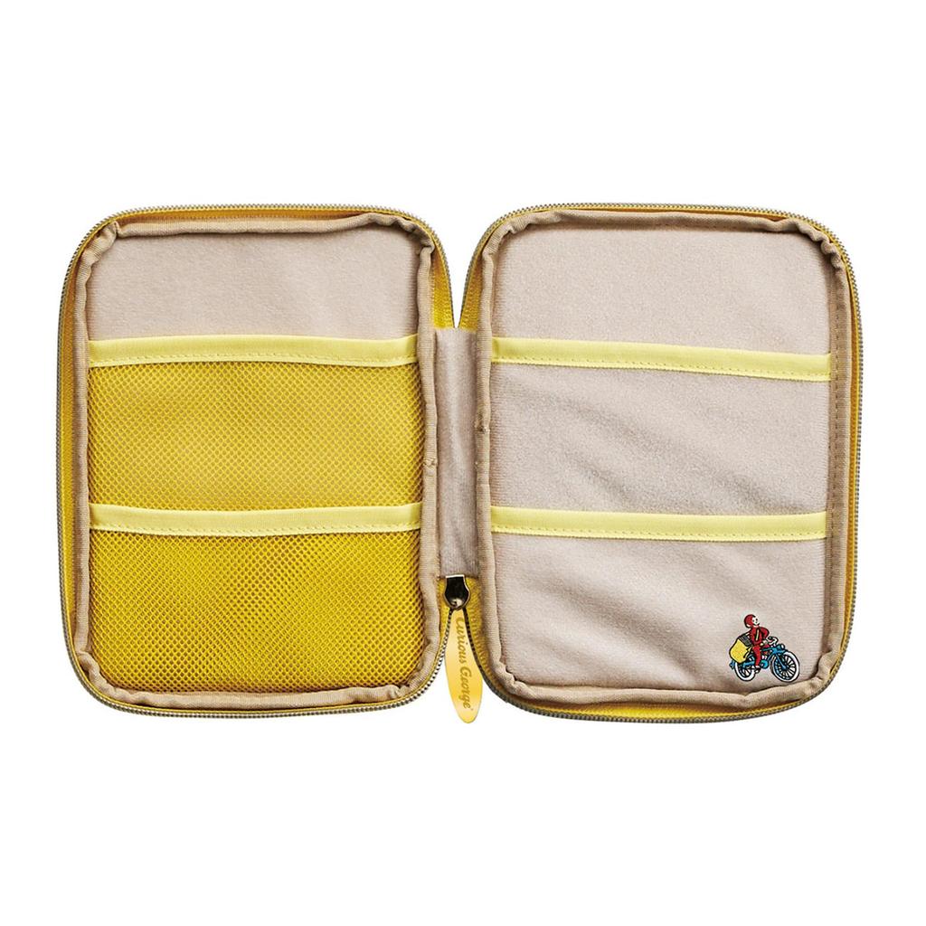 Marushin Curious Bisco 4765028000 Multi-Case, George, Book, George, Anime, Monkey, Girls, Boys, Pouch, Storage, Slim, Multi-Function,