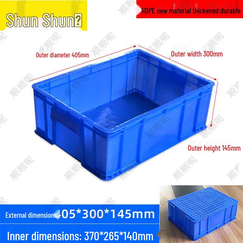 Durable Plastic Storage and Turnover Bins