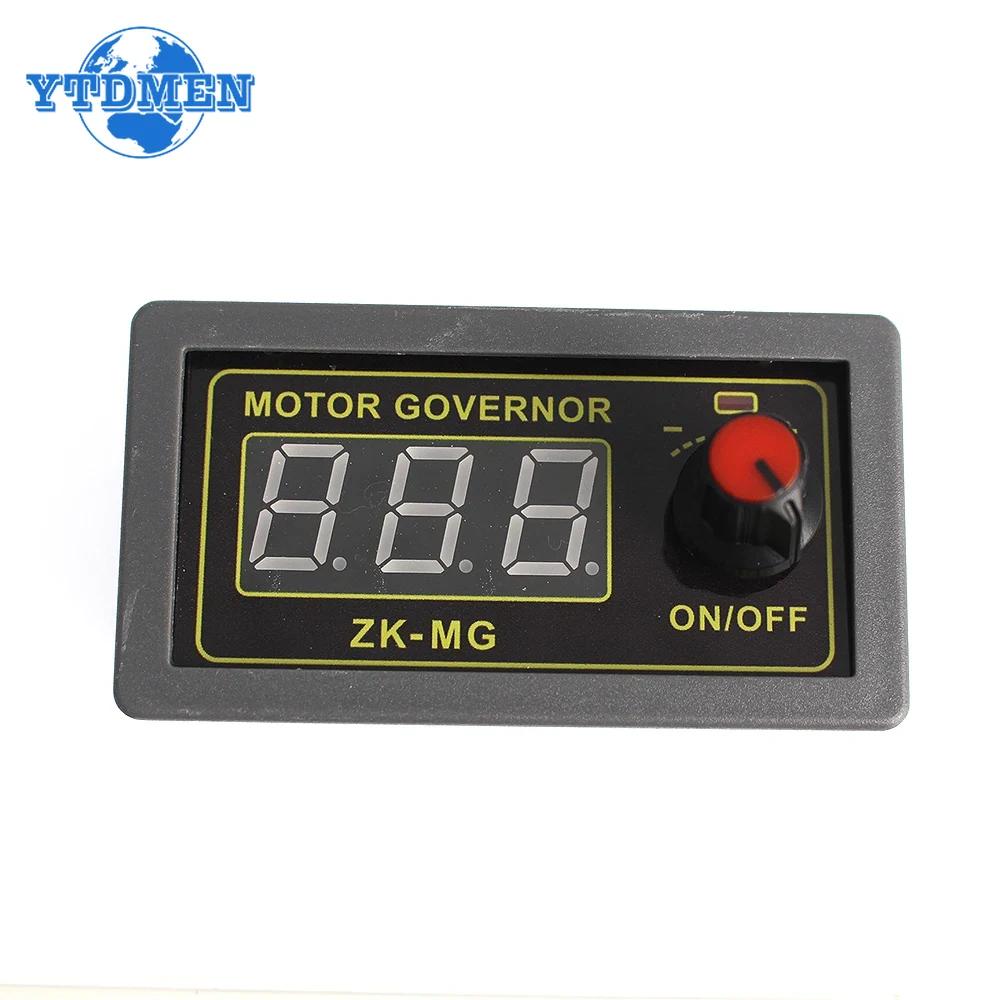ZK-MG Motorstyrenhet DC 5-30V 12v 24v 5A PWM Justerbar Hastighet Digital Display Enkoder Pulskvot Frekvens MAX 15A 150W