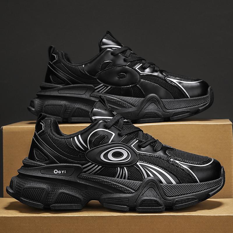 Fashion Men Running Casual Tenis Leisure Sports Thick Soles For Heightening Luxury Shoes Trainer Race Breathable Shoes 39-44