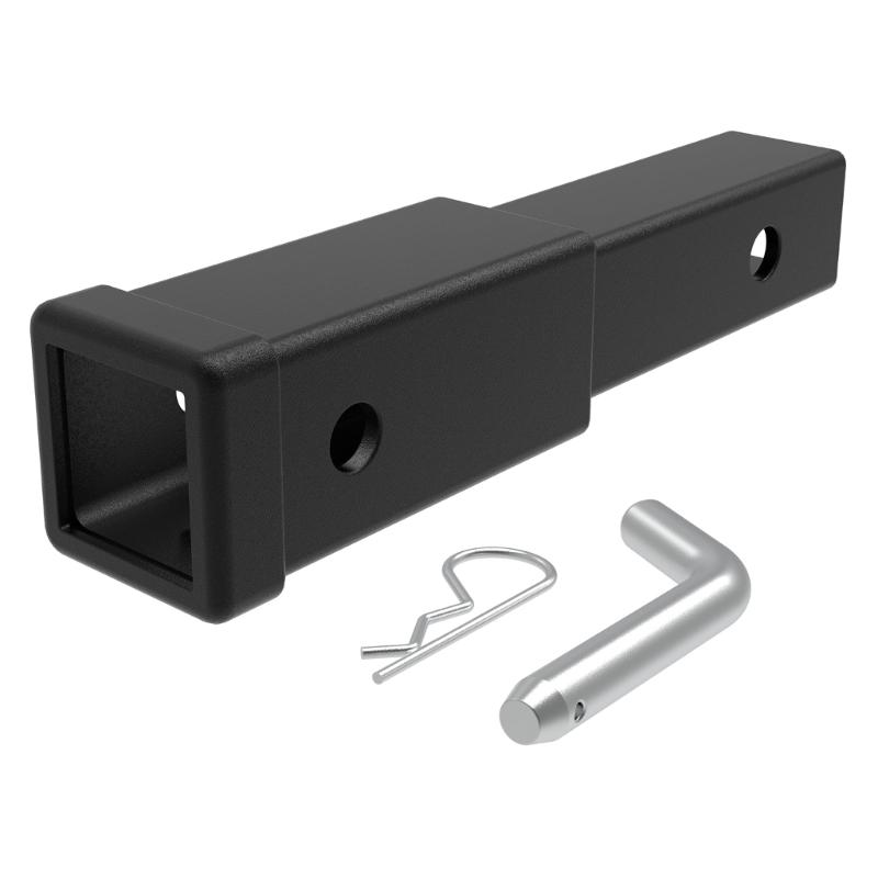 8 Inch Trailer Coupler Extension Bar For Added Clearance With 2 Inch Socket Fits Category III Strong Carbon Steel Construction