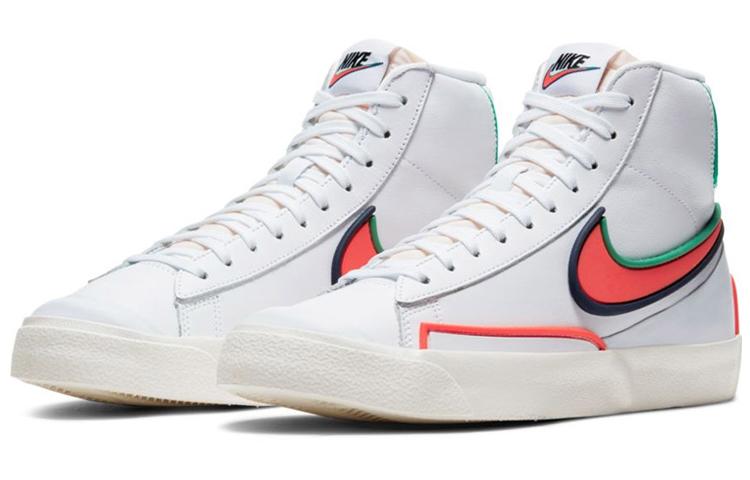 Nike Blazer Mid 77 Infinite White Crimson Women's DC1746-103