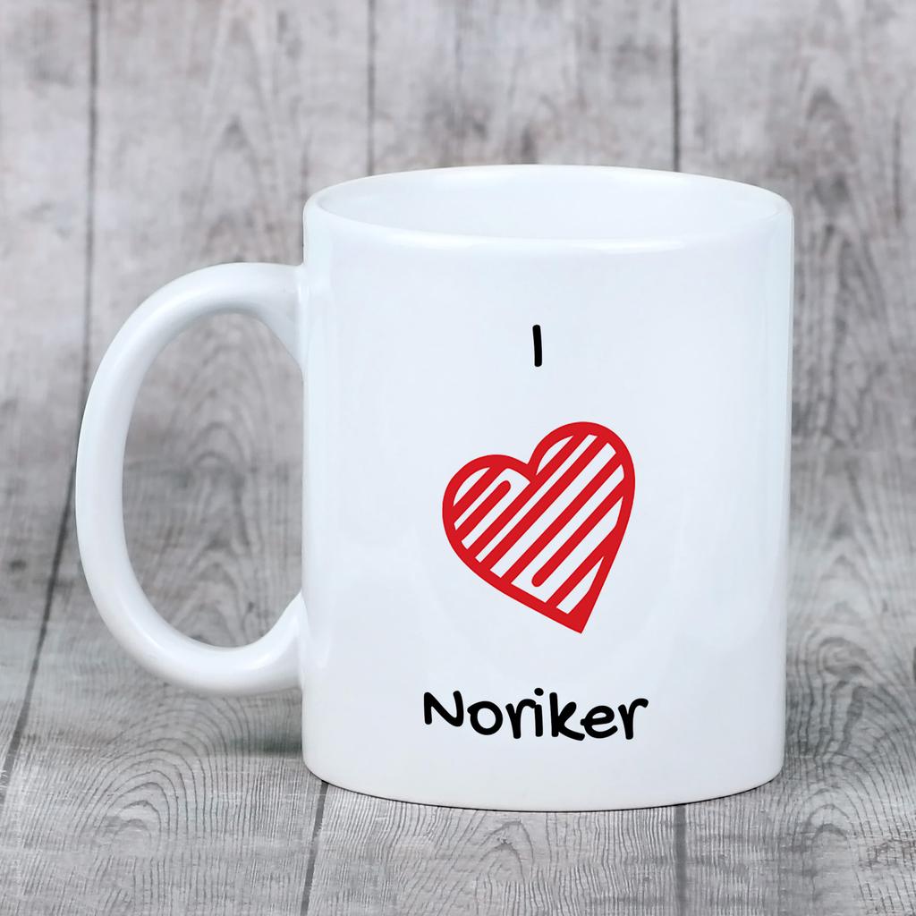 Noriker - cup with a horse, cute cup with graphics, a gift with your photo from the Art-Dog brand