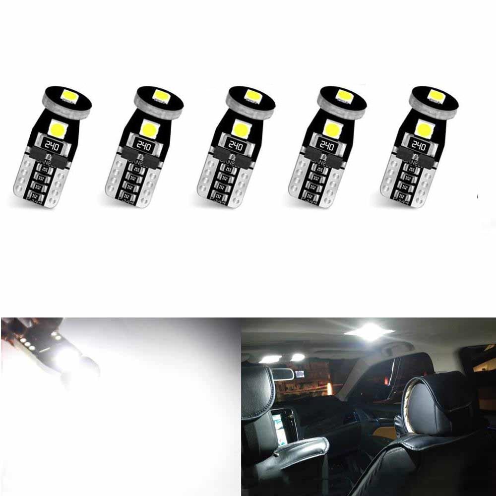 10/5/2PCS T10 LED 3SMD 3030 LED Auto Licht CANBUS Fehler Lampen 12V Keil Lampe blinker Licht Band