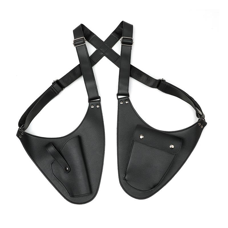 Borsa a tracolla Punk Retro con tracolla per Holster di Halloween