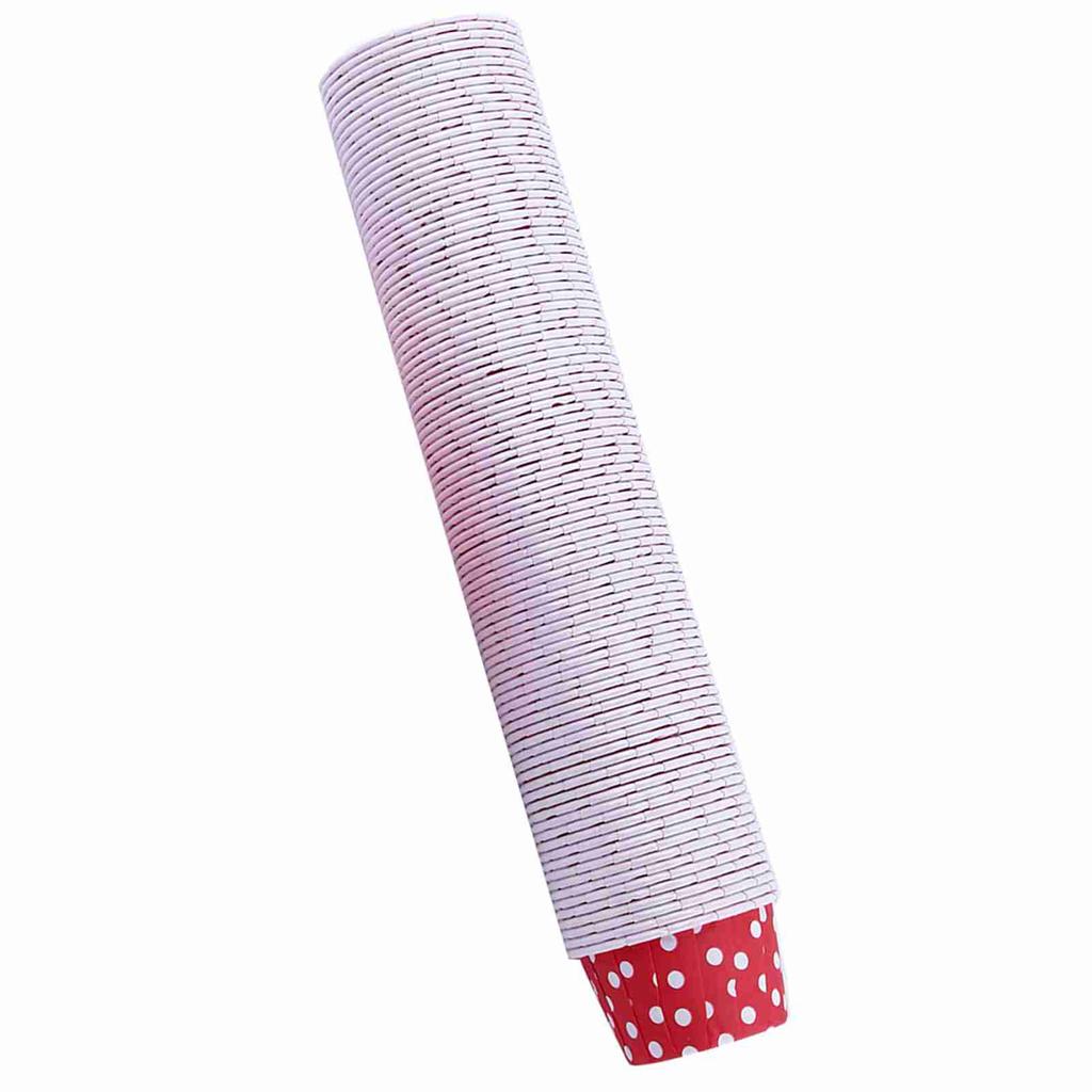 100pcs Paper Cake Cupcake Liner Case Wrapper Muffin Baking Cup for Party Wedding XMAS 8 Colors