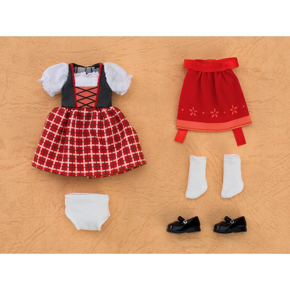 Nendoroid Nendoroid Doll Outfit Set  World Tour Germany   Girl  Red 