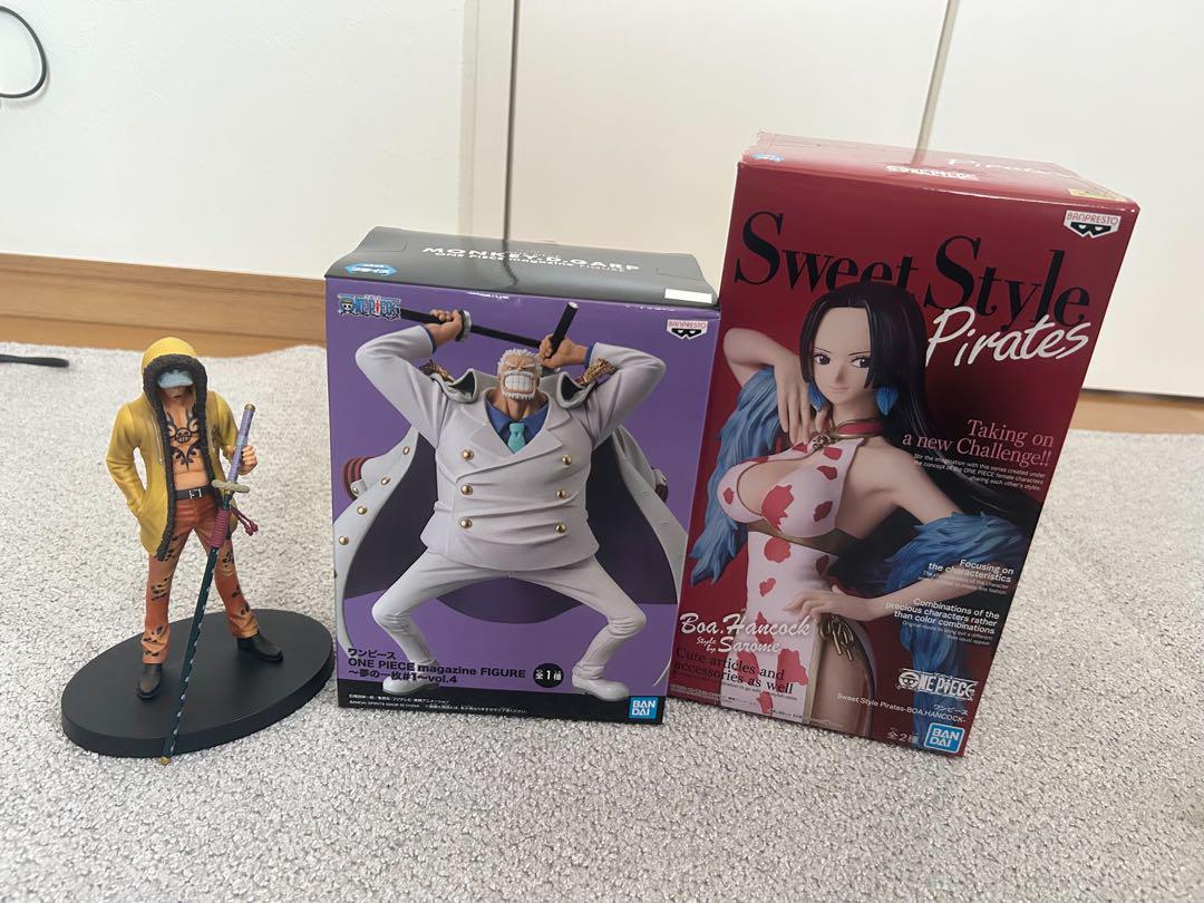 

[USED] One Piece Hancock Garp Law Figure Dream Piece Sweetstyle
