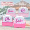 2023 Barbie Pink Parent-child Baseball Cap For Summer Beach Parties Wholesale