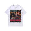 Unisex Oversized Long Sleeve Tee With Vintage Rap Artist Print Soft Washed Cotton Relaxed Fit Daily Wear