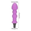 Muscle Massager Head Waterproof Silicone Replacement Head Accessory for   Tissue Massager Purple