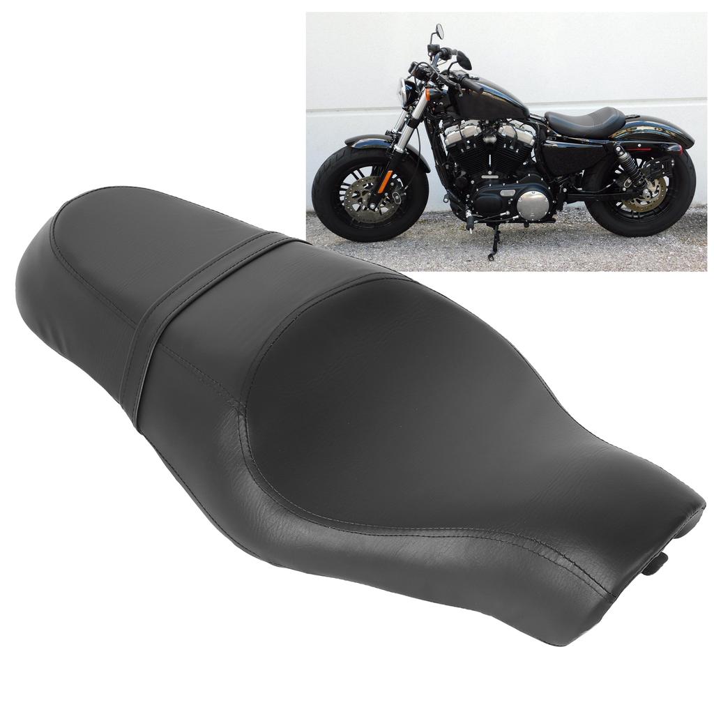 Motorcycle Driver Passenger Seat Comfortable Saddle Fit for Forty Eight XL1200X XL1200V XL883