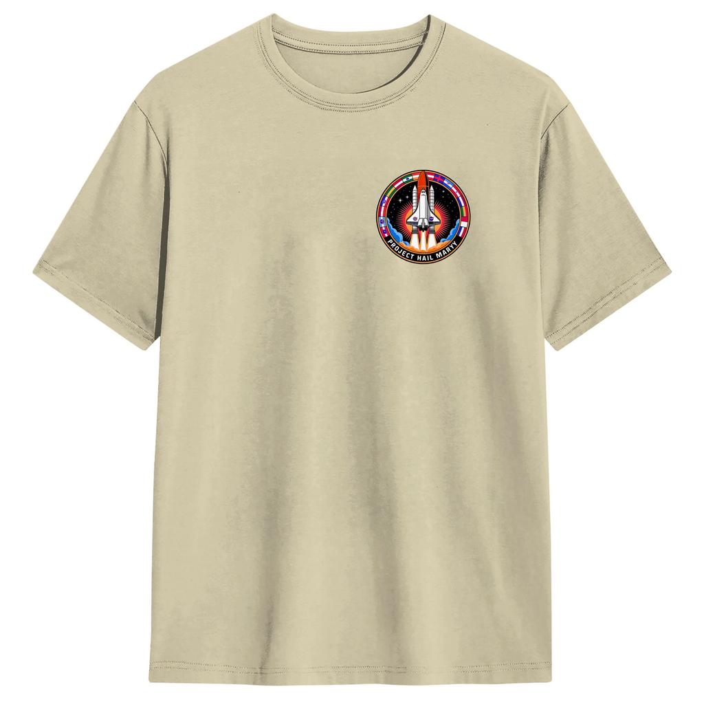 Unisexs TShirt Project Hail Mary Movie Logo Funny 100 Cotton Tees Short Sleeve T Shirt Crewneck Tops Plus Size