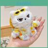 Plush Cat Keychain With Straw Hat For Collectors And Gift Givers