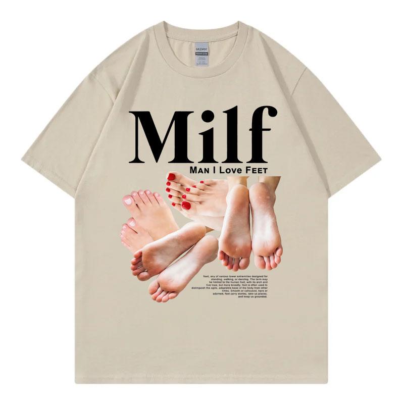 Man I Love Feet Funny Meme Graphic T Shirts High Quality Fashion Short Sleeve Tshirt Men Women Casual Loose Tshirts Streetwear