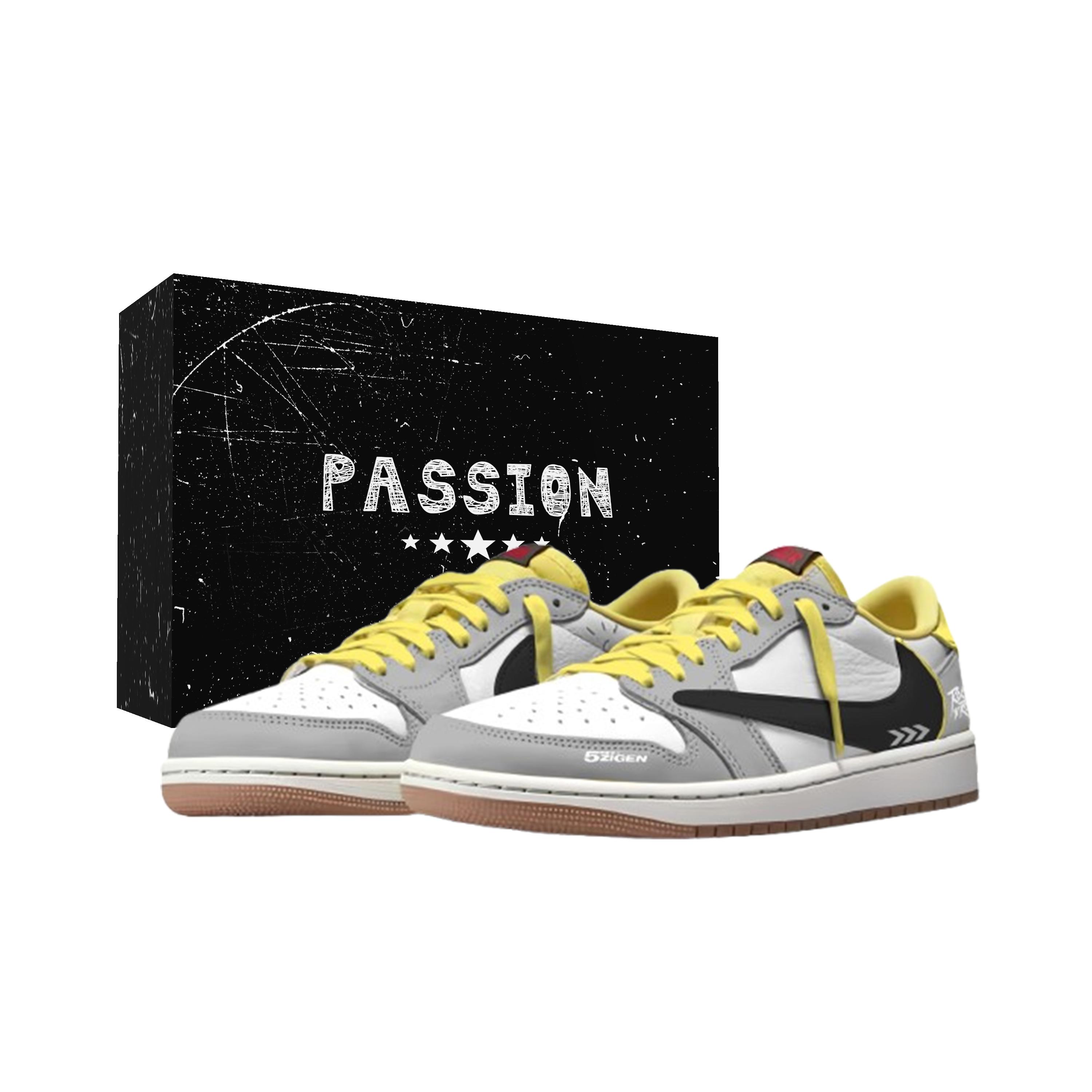 

Jordan x Travis Scott Air Jordan 1 Чорно-сірі Гачок Коробка Нековзкі Низькі Вінтажні Баскетбольні Кросівки Жіночі DZ4137-700(Команда2042- ) 36