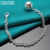 925 Sterling Silver Pendant Bracelet Fashion Jewelry