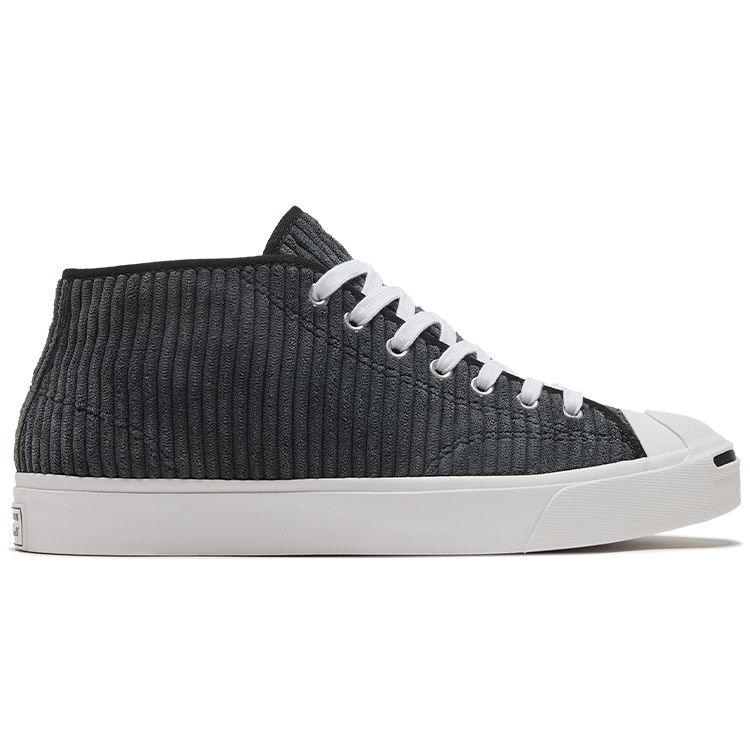 Converse Jack Purcell Mid Unisex Black Corduroy 169794C