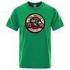 Throttle Cafe Racer Rockabilly Men's Casual Cotton T-Shirt