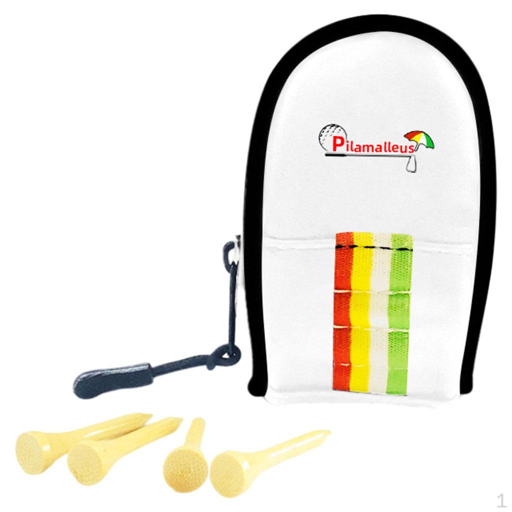 Durable Golf Ball Waterproof Club Waist Bag Pack Protective Cover Sports Accessory Holds 4