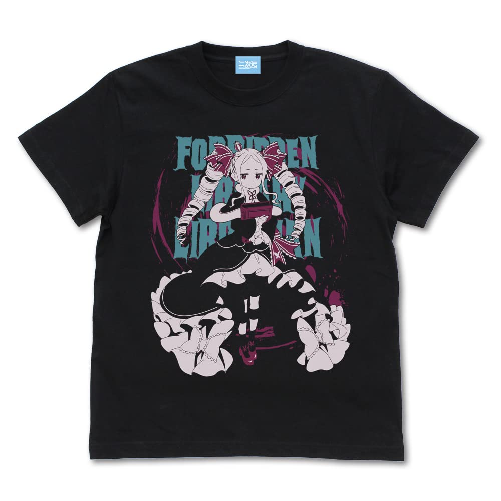 

2D Cospa Re:ZERO -Starting Life in Another World- Beatrice T-shirt BLACK L size Cotton