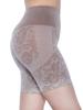 Andijur Soft Girdle Shapewear Sugihara Gerbera Print Cotton Blend and Postpartum Plus Size Length [Anri Girdle] Women's Stomach, Hips, Thighs,