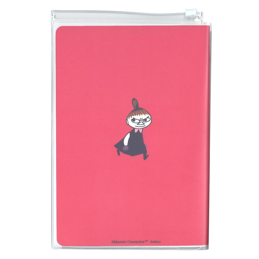 Gakken Stafle Moomin Household Account Book A5 Red Flower D14018