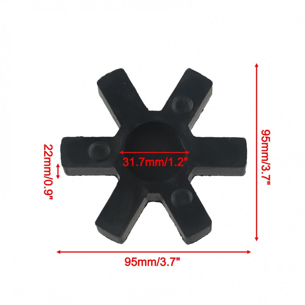 Flexible Kupplungseinsatz Klauenkupplungseinsatz L150 Gummi-Spider-Einsatz